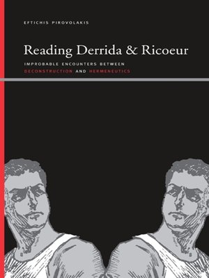 cover image of Reading Derrida and Ricoeur
